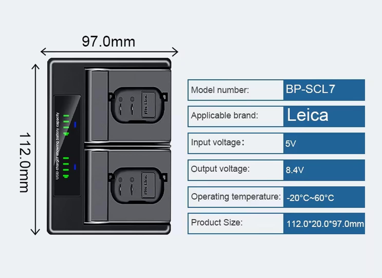 Amazon | Leica M11シリーズ(M11-D、M11-P)用デュアルUSBバッテリー